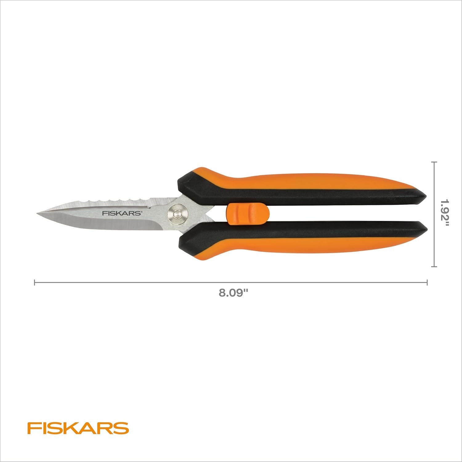 Fiskars Garden Scissors, 7-in-1 Garden Shears Multi-Tool with Sheath, Great for Plant Trimming, Cutting Nursery Pots, Bags, and Wire(Snips)