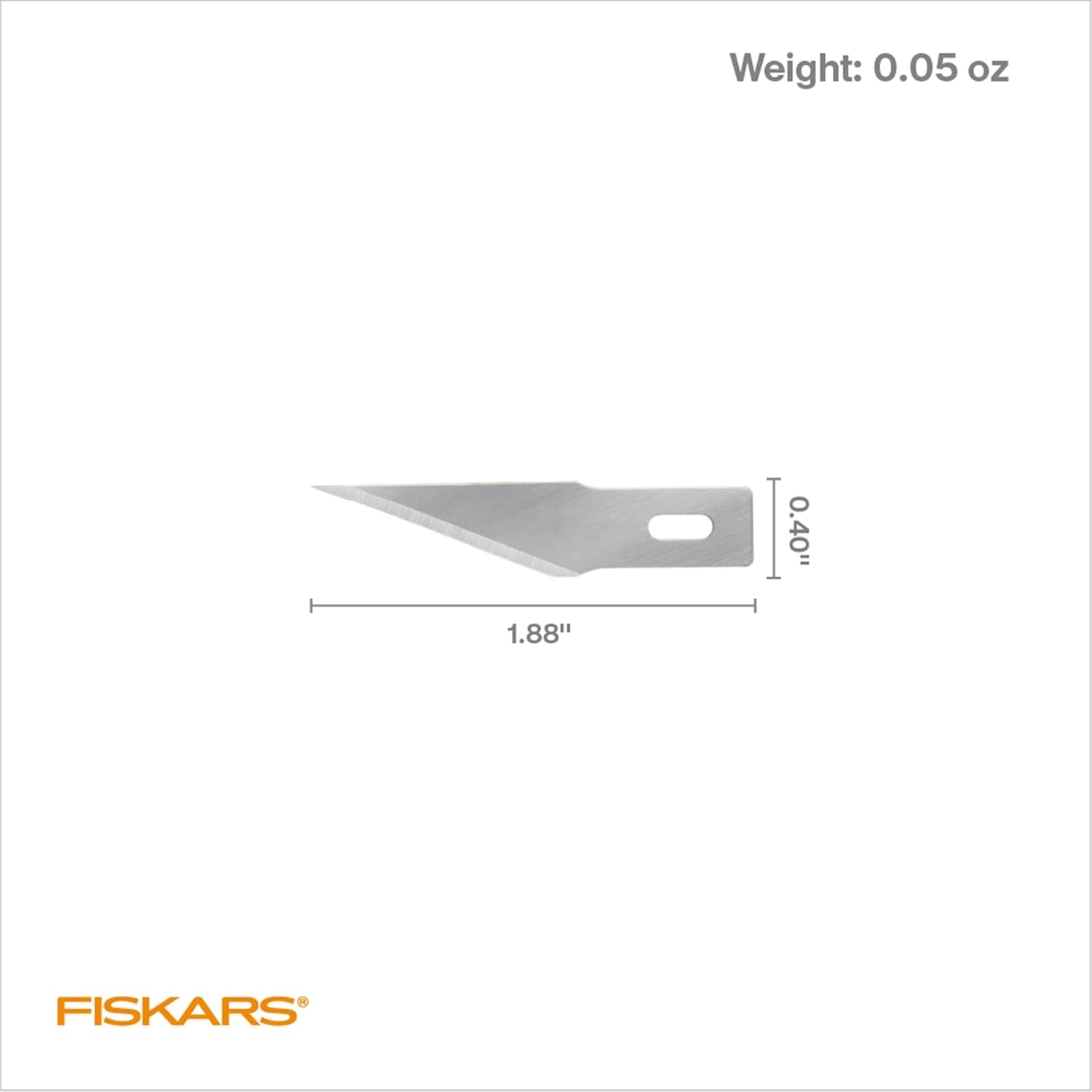 Fiskars 164100-1001 Heavy-Duty# 2 Blades, 5 Pack(#2 Blades – 5 pack)