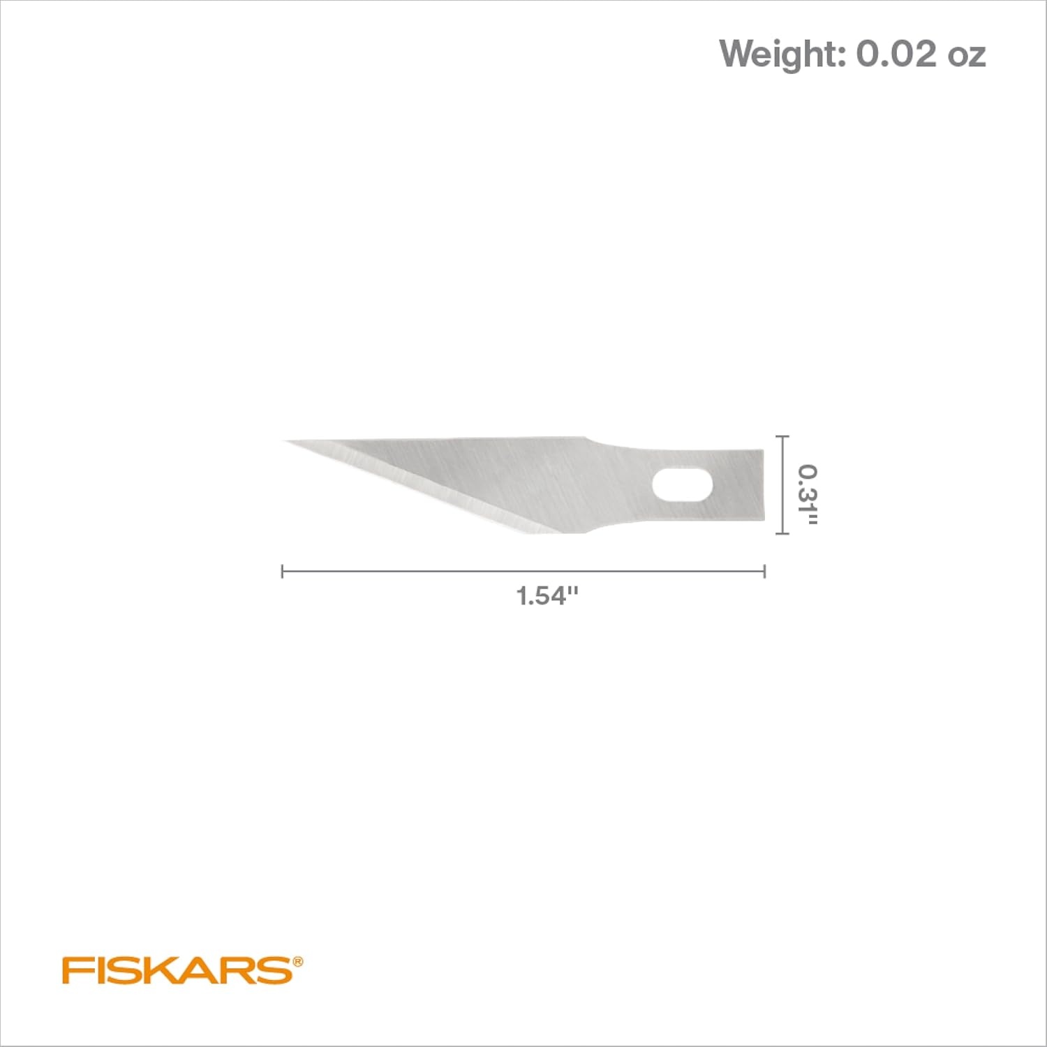 Fiskars 164100-1001 Heavy-Duty# 2 Blades, 5 Pack(#11 Blades – 5 Pack)