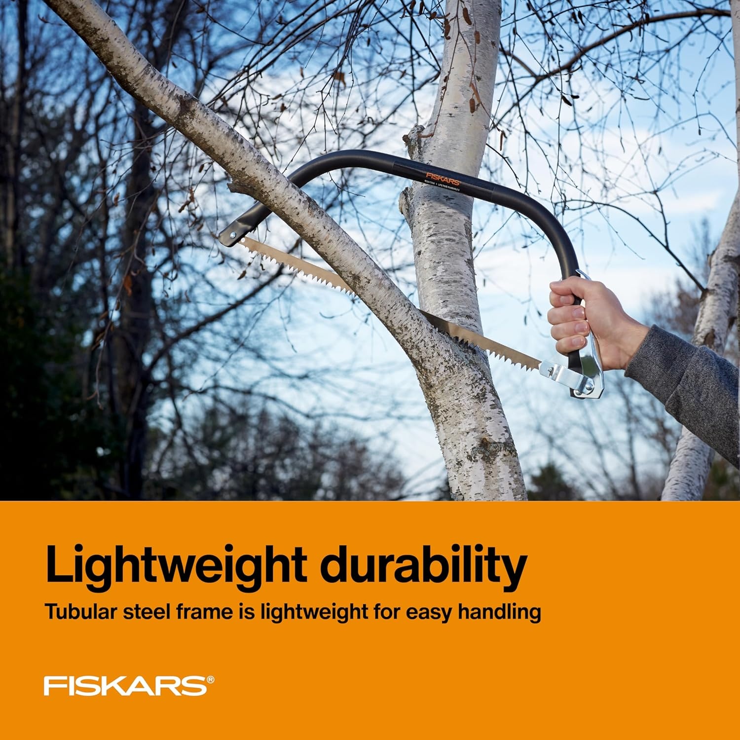 Fiskars 7029 Bow Saw, 21-Inch