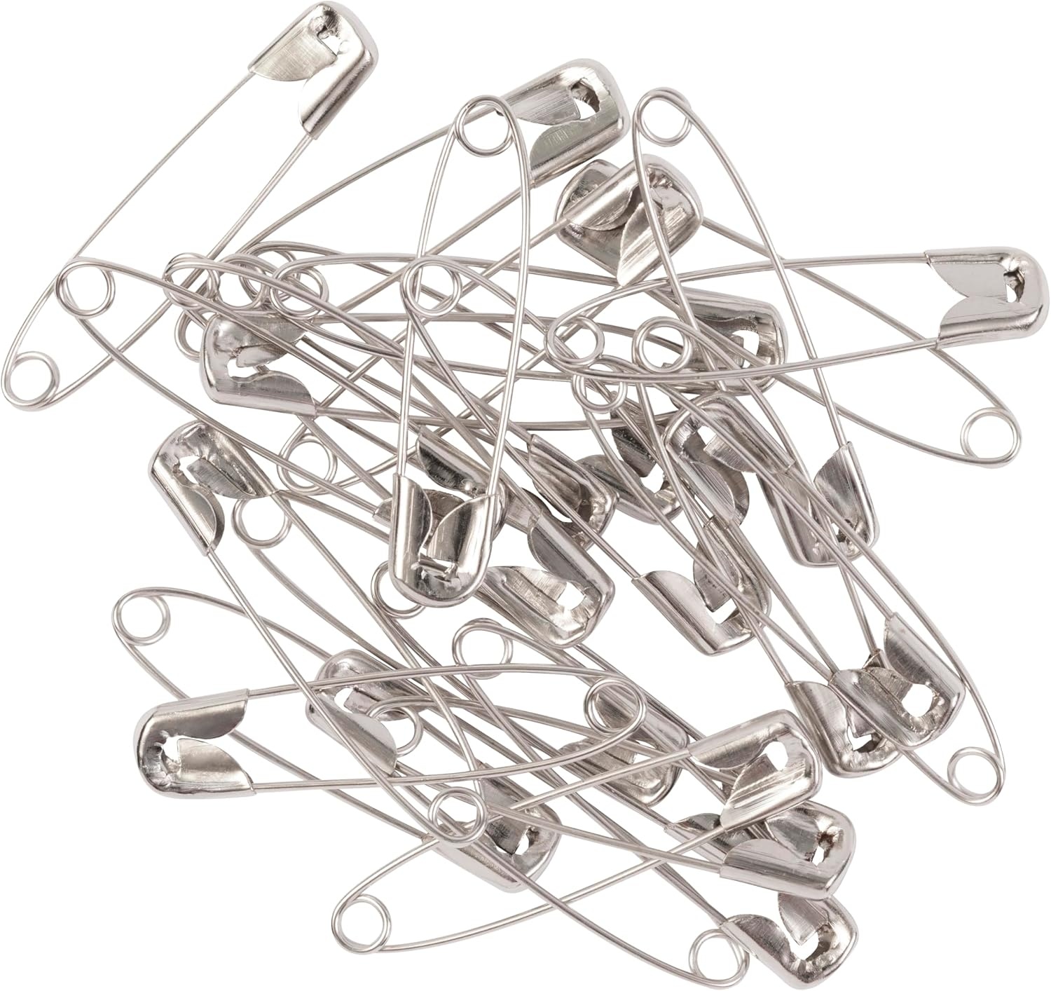 Fiskars Assorted Safety Pins – Assorted 3-Size Safety Pin Set – Sewing Accessories and Supplies – 75-Piece