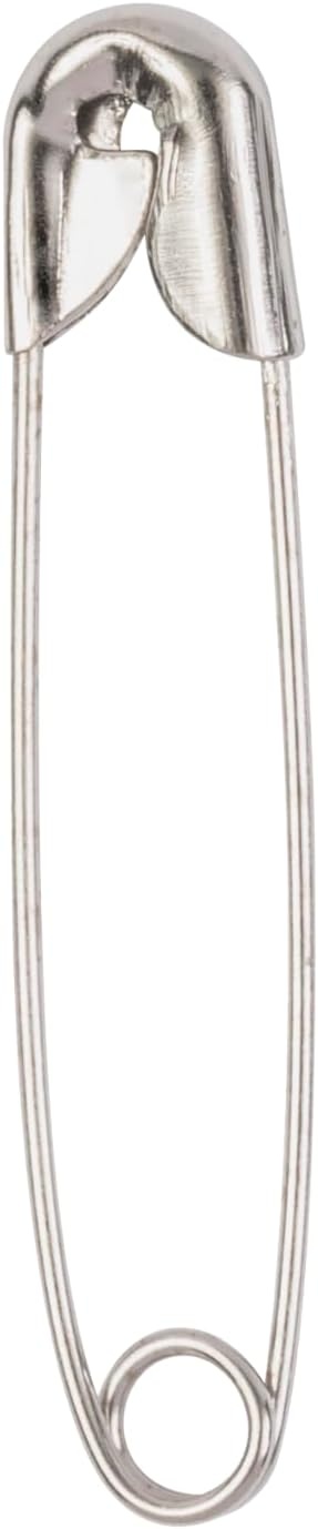 Fiskars Assorted Safety Pins – Assorted 3-Size Safety Pin Set – Sewing Accessories and Supplies – 75-Piece