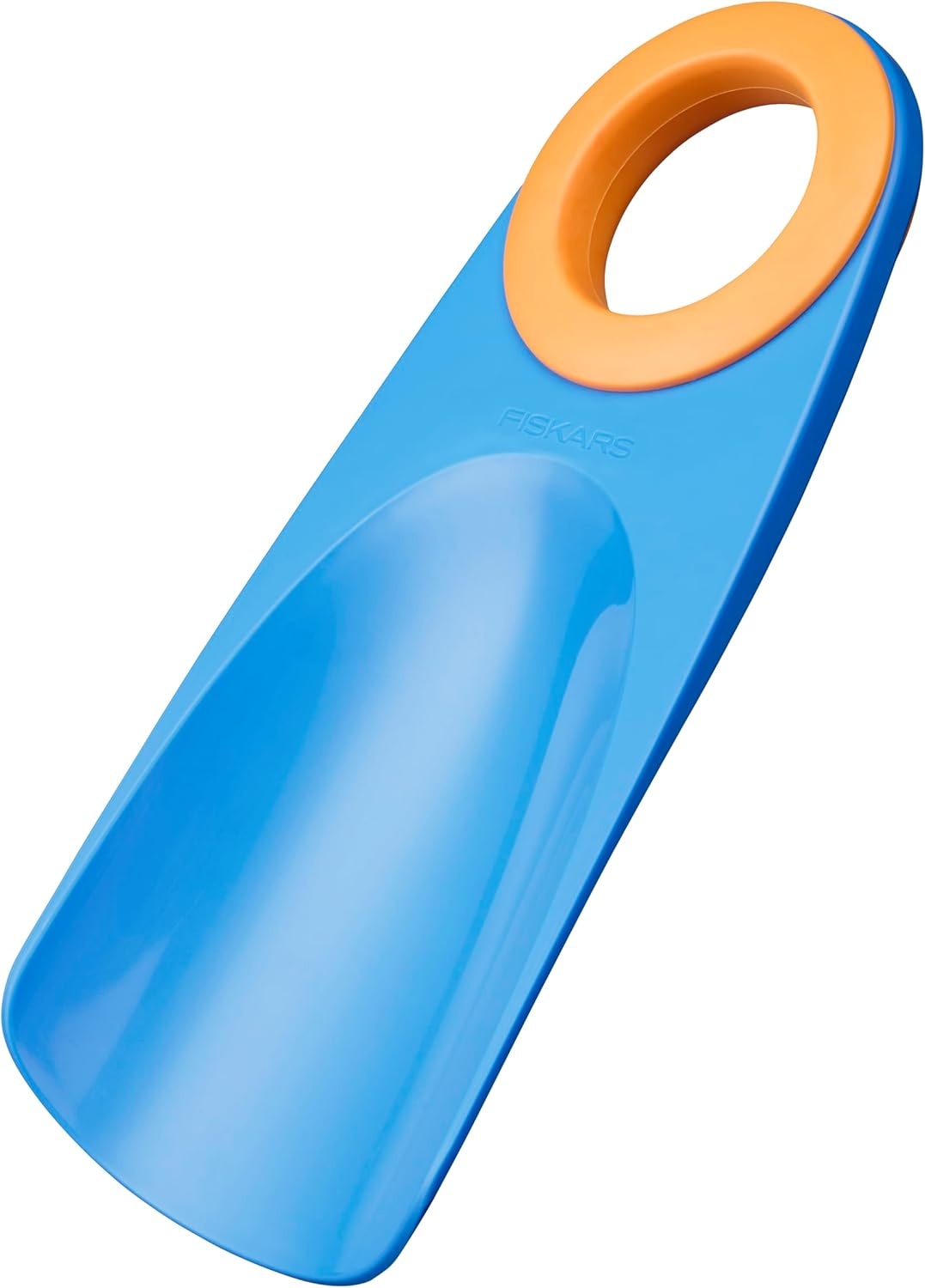 Fiskars Kids Garden Tool Set (4-Piece) – Ages 3+ Educational Tool Set for Yard Work – Cultivator, Trowel, Scoop and Brush with Organizational Hang Holes