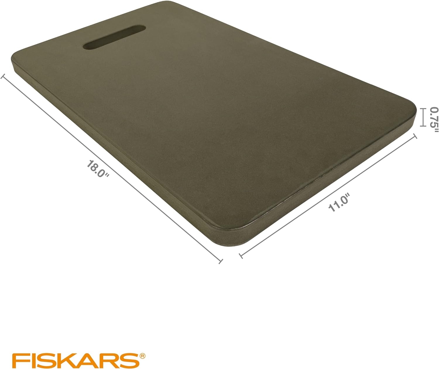 Fiskars Garden Kneeling Pad, 11″ x 18″ Lightweight and Thick EVA Foam Knee Cushion with Handle for Gardening, Cleaning, or Construction – Moisture and Rip Resistant, Gardening Supplies, Green(1 Count (Pack of 12))