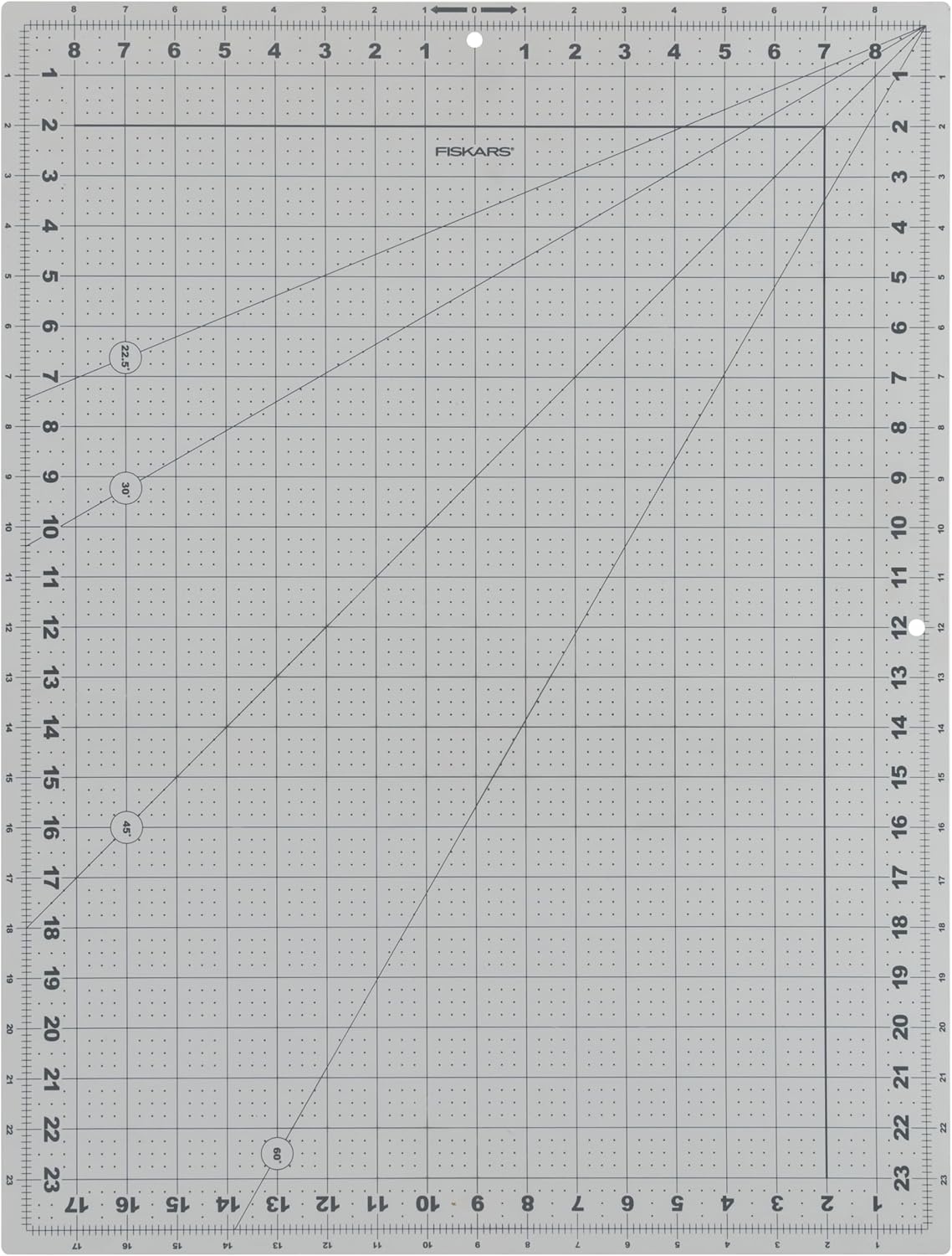 Fiskars 24″ x 36″ Self Healing Cutting Mat for Quilting & Sewing, 3-Pack(Gray w/Shapes)